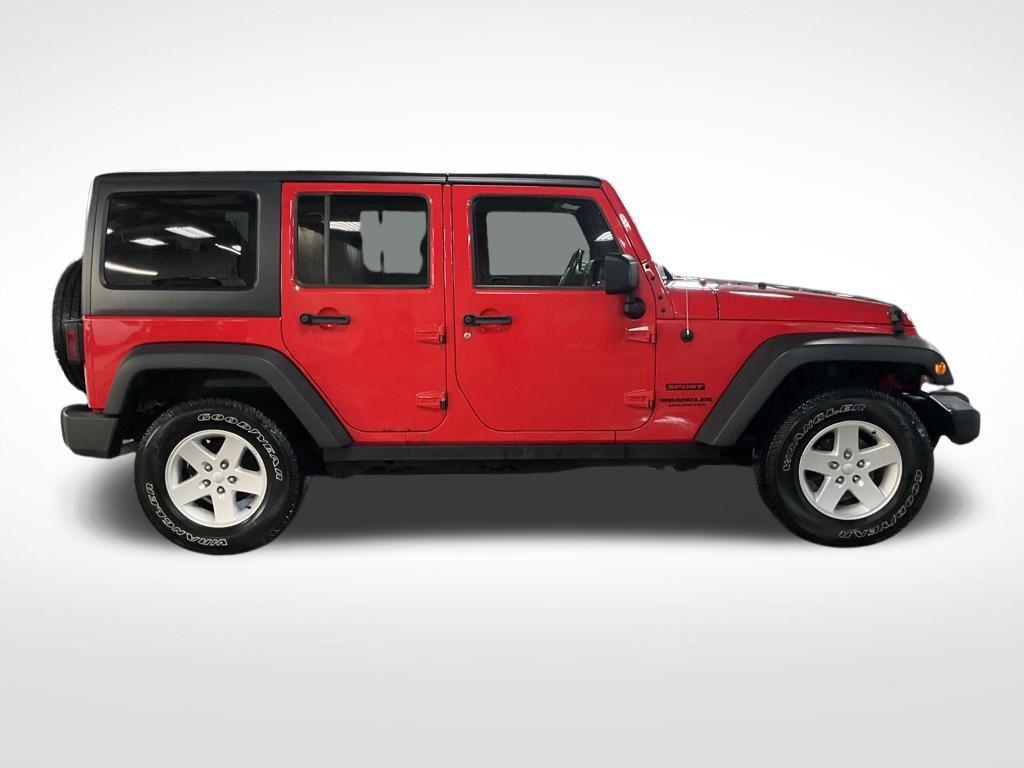 used 2017 Jeep Wrangler Unlimited car, priced at $12,911