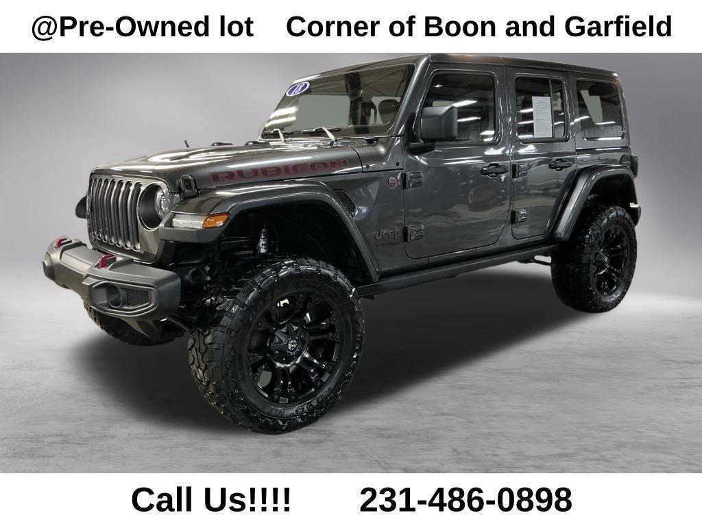 used 2018 Jeep Wrangler Unlimited car, priced at $24,911
