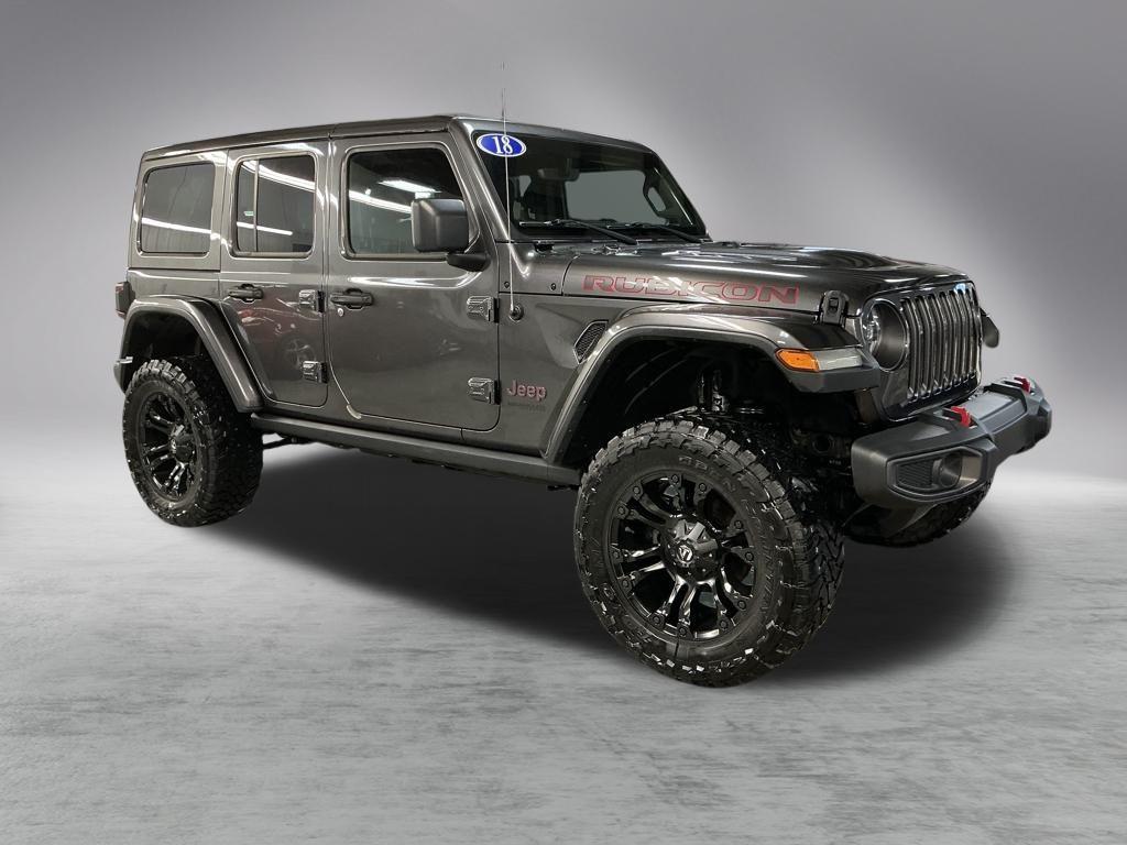 used 2018 Jeep Wrangler Unlimited car, priced at $24,911