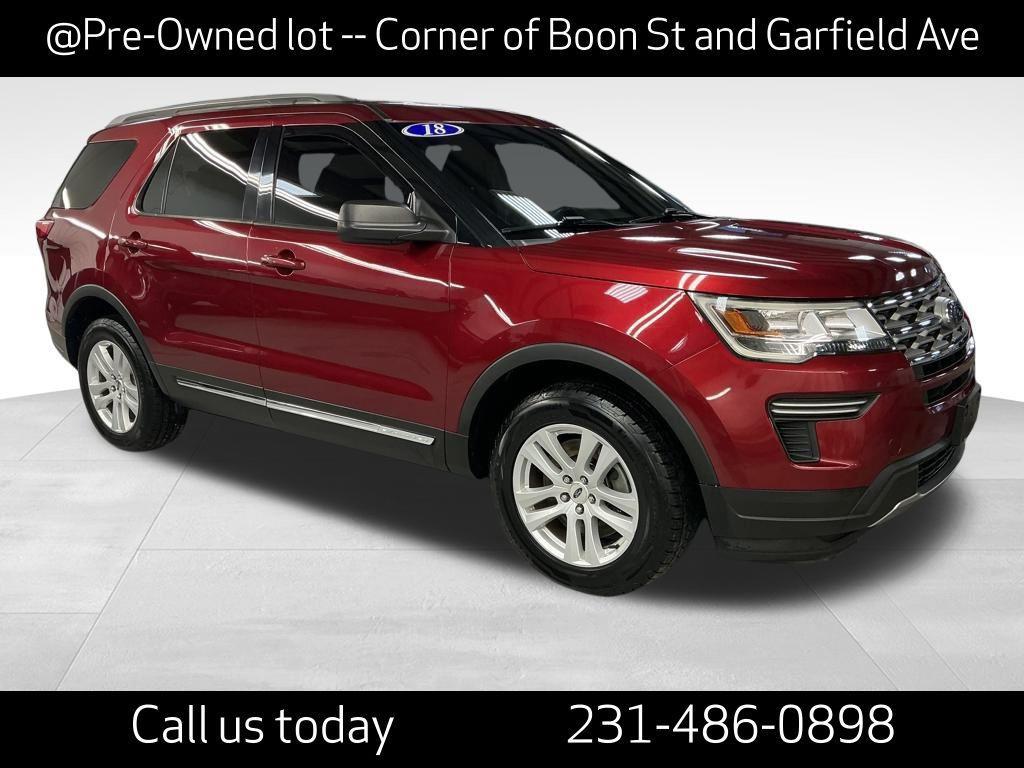 used 2018 Ford Explorer car, priced at $16,455