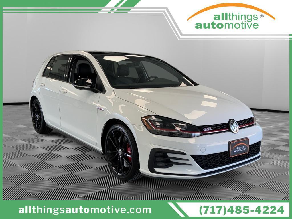 used 2021 Volkswagen Golf GTI car, priced at $25,749