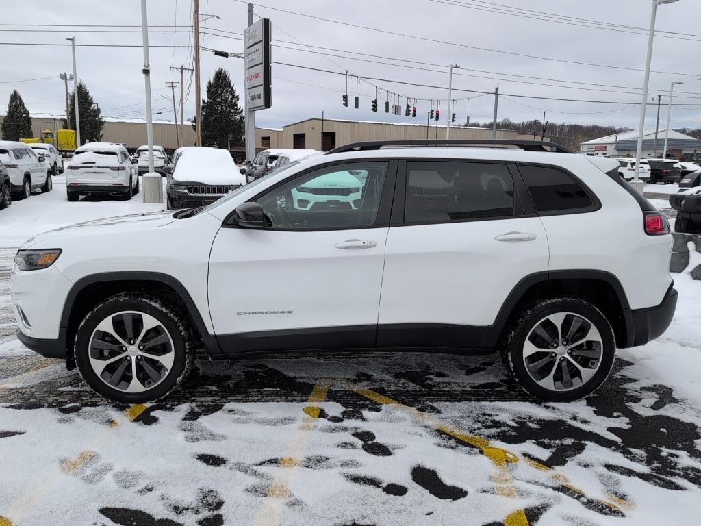 used 2022 Jeep Cherokee car, priced at $24,500