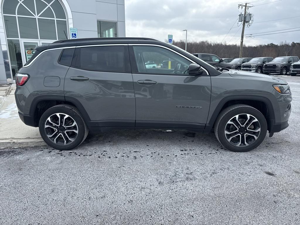 used 2022 Jeep Compass car, priced at $22,700