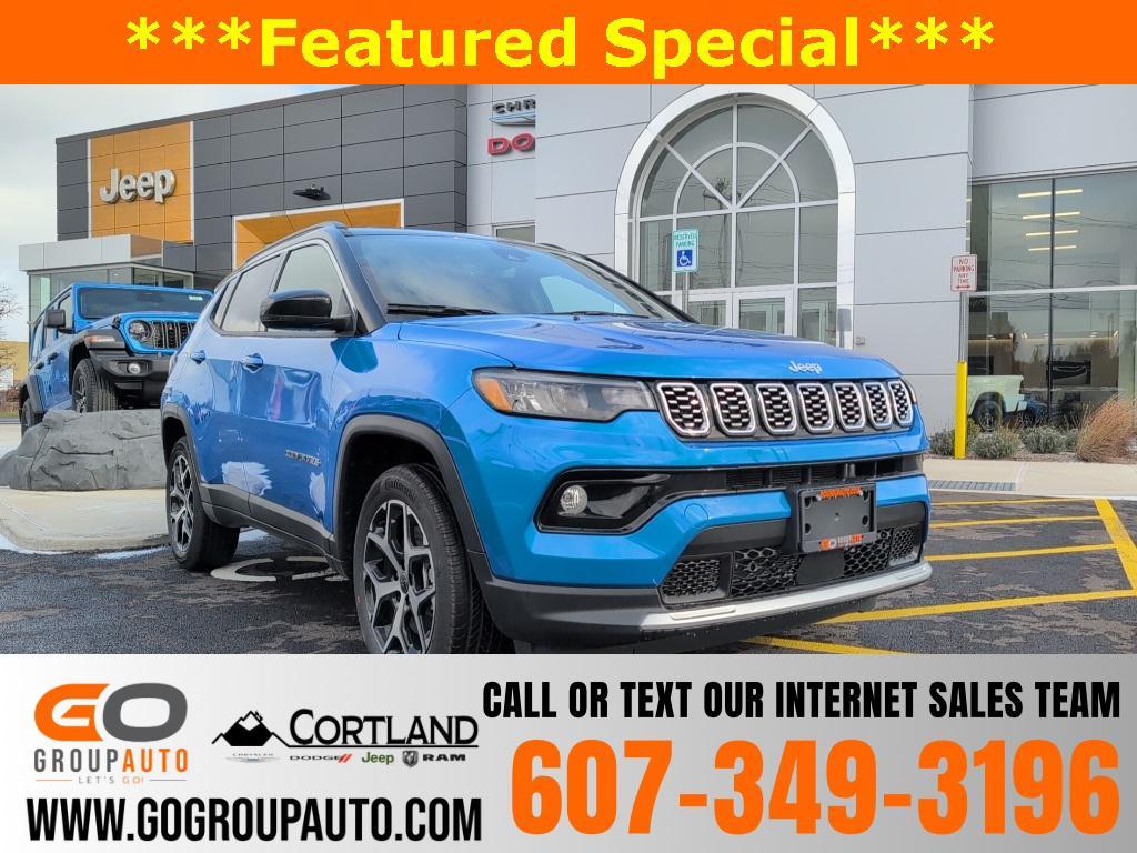 new 2026 Jeep Compass car, priced at $34,605