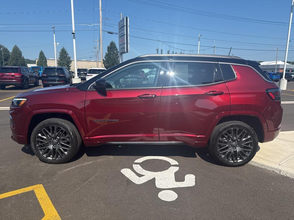 used 2022 Jeep Compass car, priced at $22,500