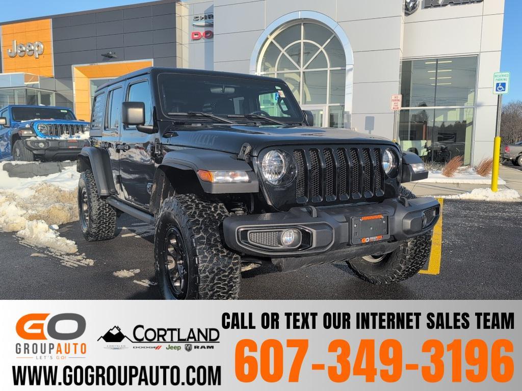 used 2023 Jeep Wrangler car, priced at $31,900