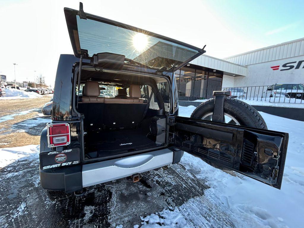 used 2013 Jeep Wrangler Unlimited car, priced at $13,995