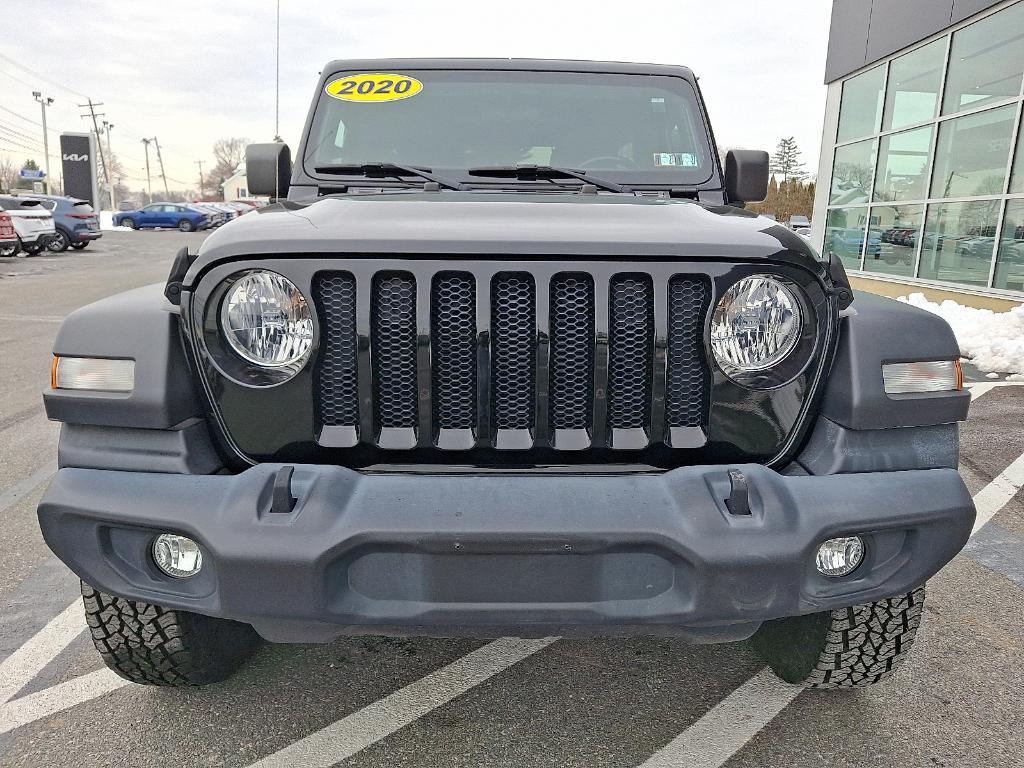 used 2020 Jeep Wrangler Unlimited car, priced at $24,216