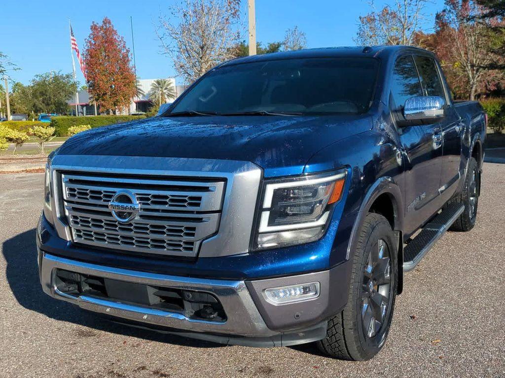used 2020 Nissan Titan car, priced at $34,999