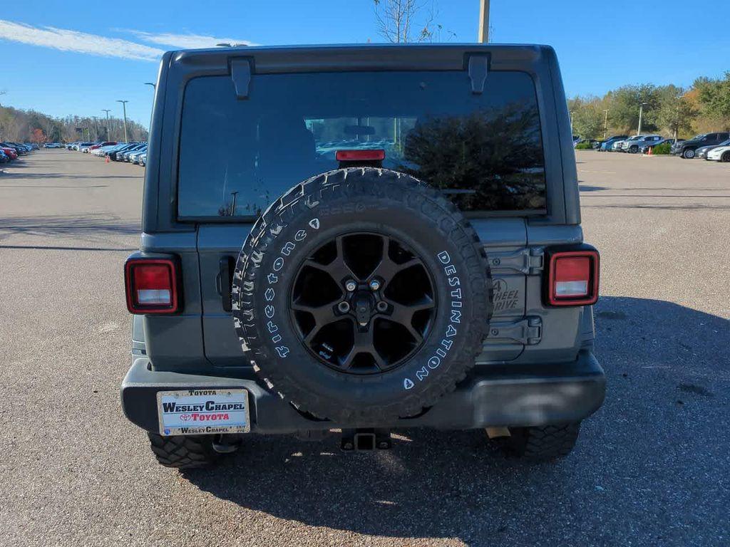 used 2021 Jeep Wrangler car, priced at $25,999
