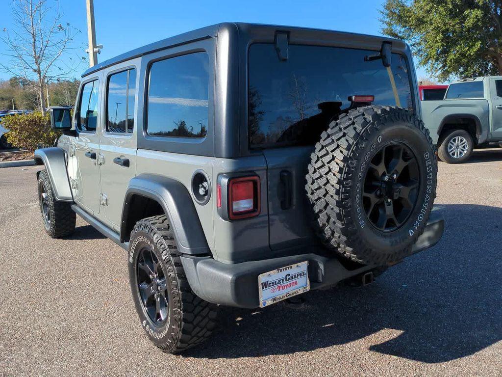 used 2021 Jeep Wrangler car, priced at $25,999