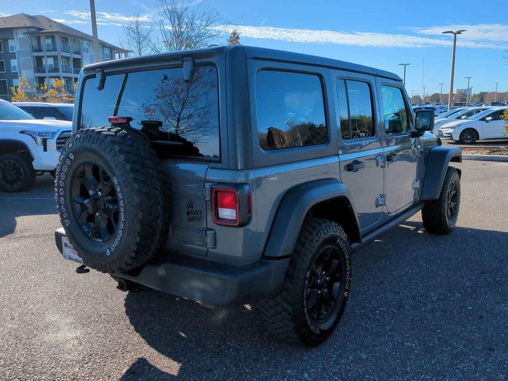used 2021 Jeep Wrangler car, priced at $25,999