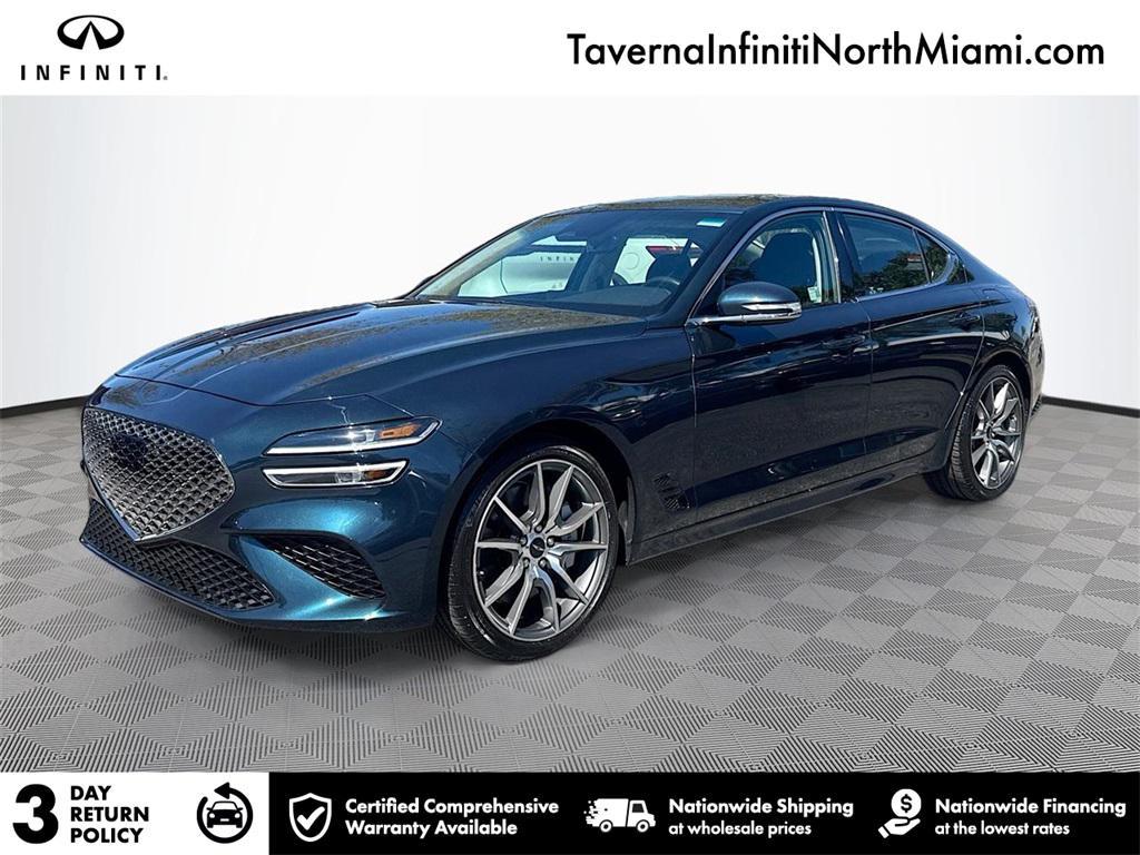 used 2025 Genesis G70 car, priced at $27,999