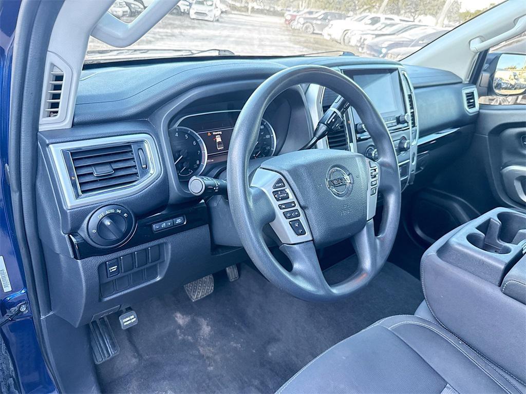 used 2021 Nissan Titan car, priced at $20,941