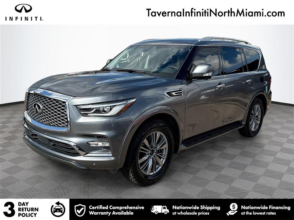 used 2021 INFINITI QX80 car, priced at $25,142