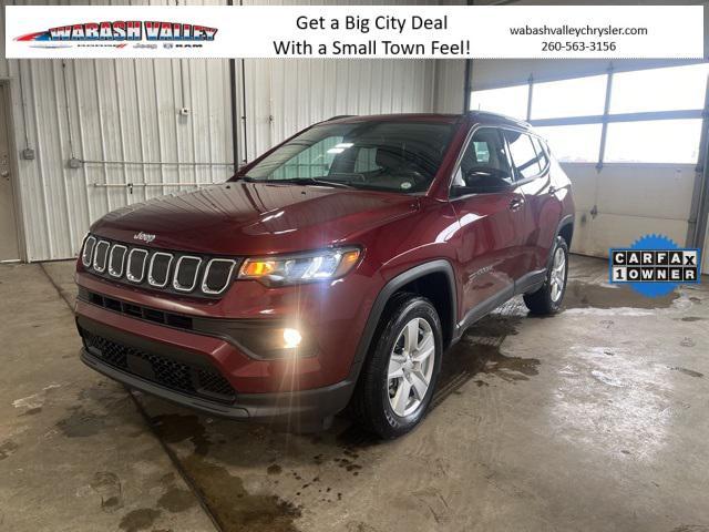 used 2022 Jeep Compass car, priced at $22,810