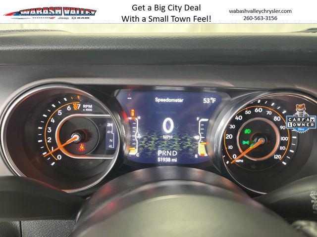 used 2022 Jeep Wrangler Unlimited car, priced at $25,784