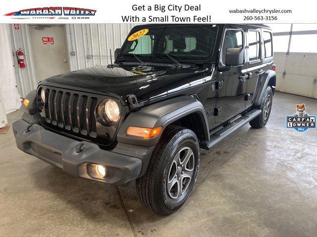 used 2022 Jeep Wrangler Unlimited car, priced at $24,280
