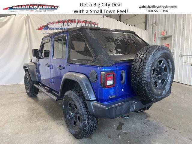 used 2018 Jeep Wrangler Unlimited car, priced at $13,985