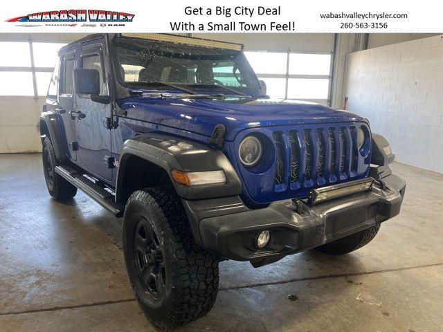 used 2018 Jeep Wrangler Unlimited car, priced at $13,985