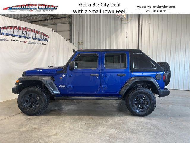 used 2018 Jeep Wrangler Unlimited car, priced at $13,985