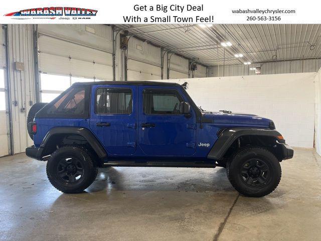 used 2018 Jeep Wrangler Unlimited car, priced at $13,985
