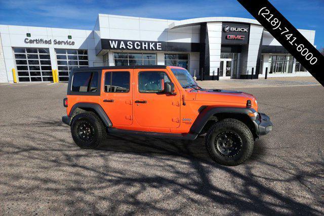 used 2018 Jeep Wrangler Unlimited car, priced at $22,990