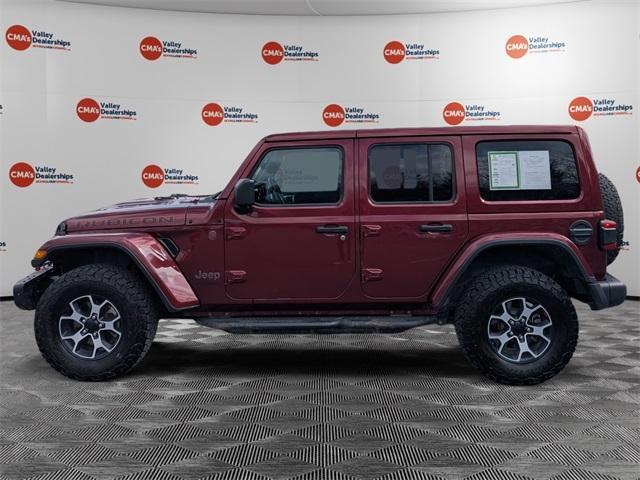 used 2021 Jeep Wrangler Unlimited car, priced at $33,498