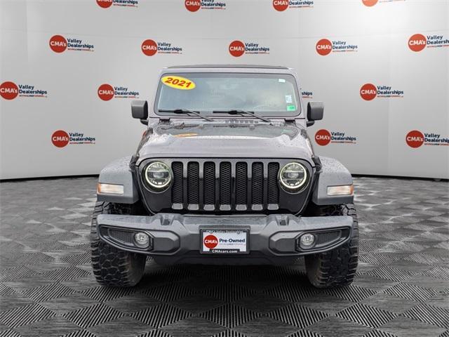 used 2021 Jeep Wrangler Unlimited car, priced at $31,498