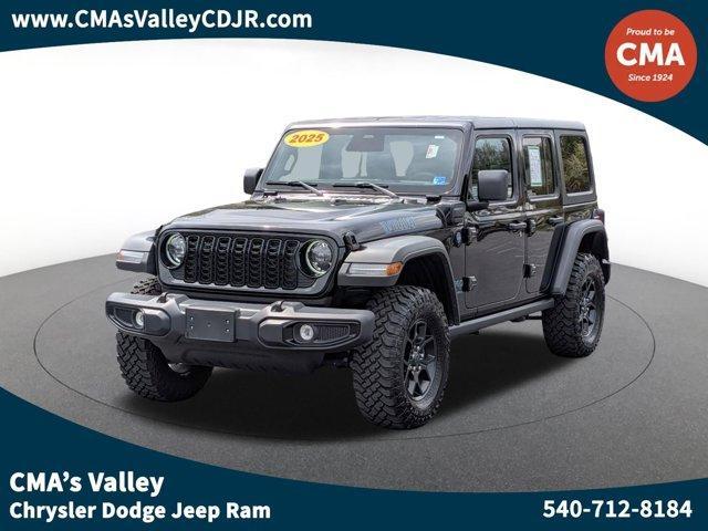 used 2025 Jeep Wrangler 4xe car, priced at $34,296