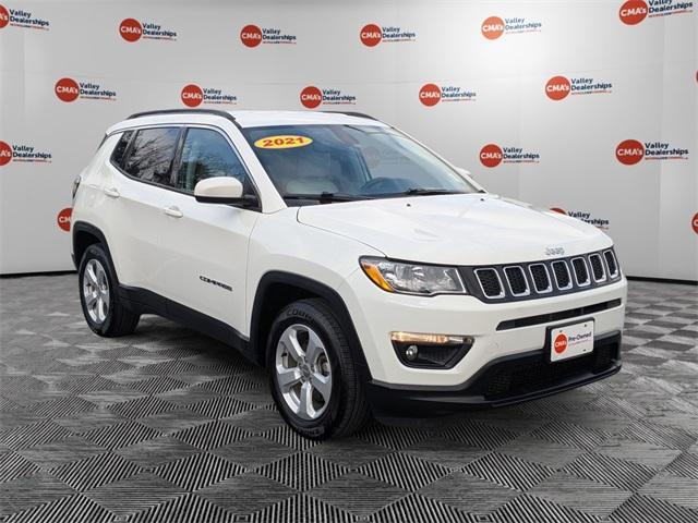used 2021 Jeep Compass car, priced at $15,495