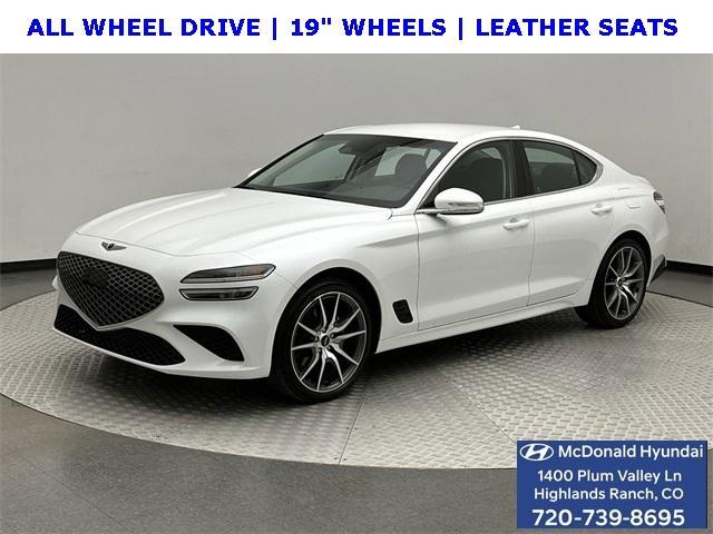 used 2023 Genesis G70 car, priced at $30,599