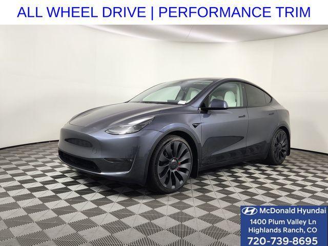 used 2023 Tesla Model Y car, priced at $35,667
