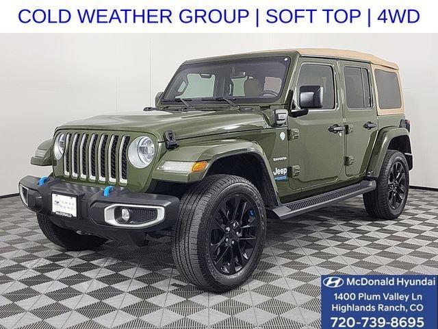 used 2022 Jeep Wrangler Unlimited 4xe car, priced at $29,556