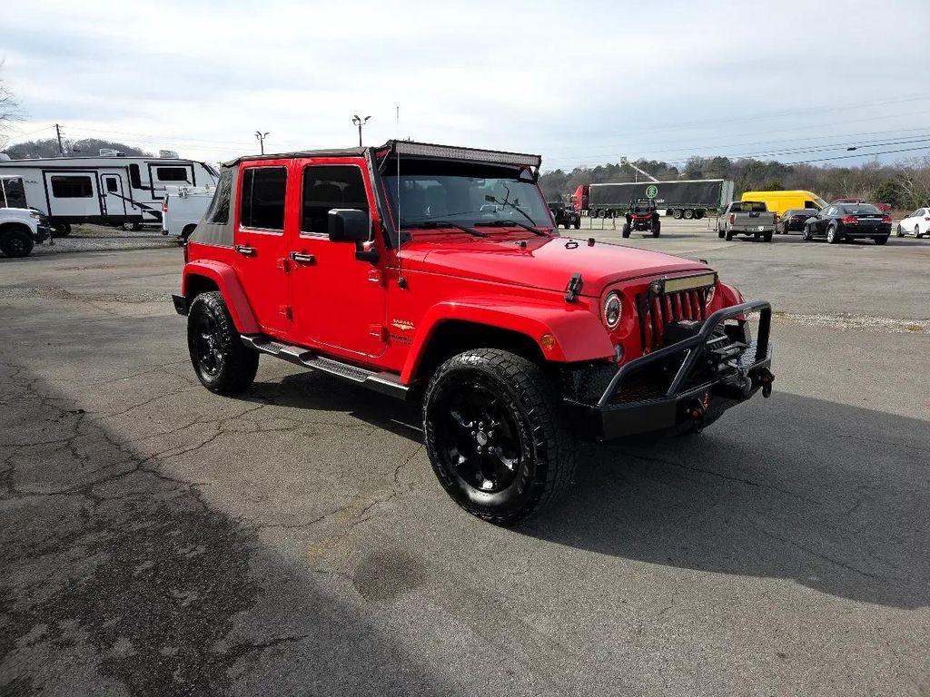 used 2015 Jeep Wrangler Unlimited car, priced at $12,995