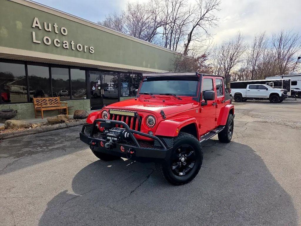 used 2015 Jeep Wrangler Unlimited car, priced at $12,995