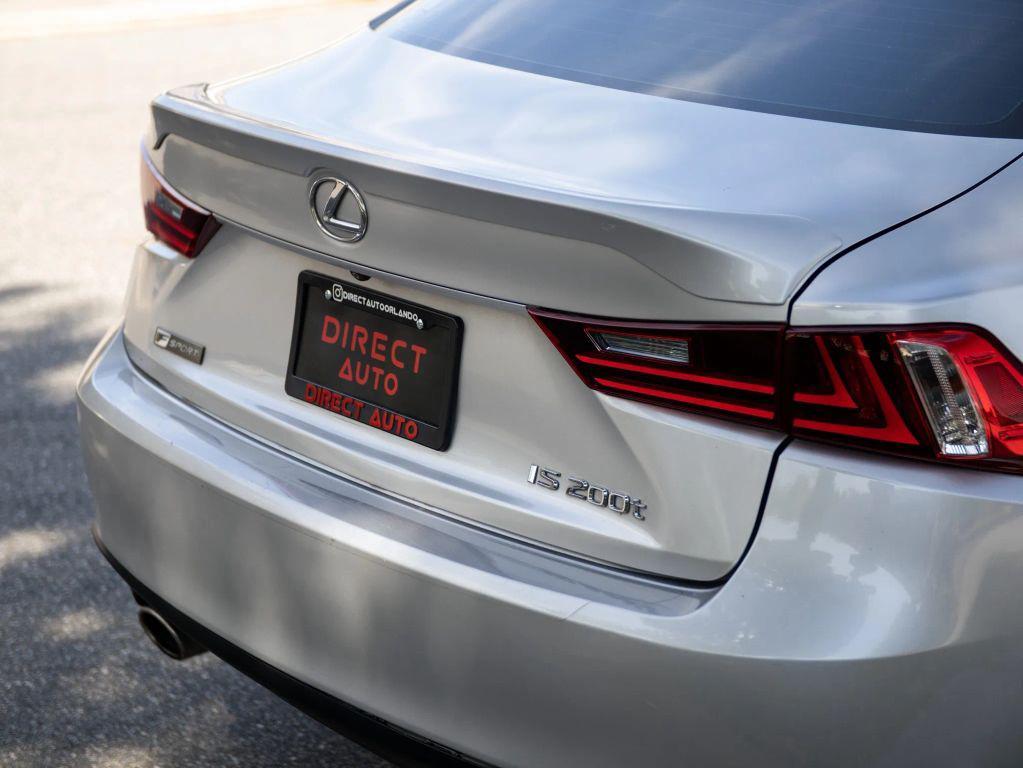 used 2016 Lexus IS 200t car, priced at $18,998