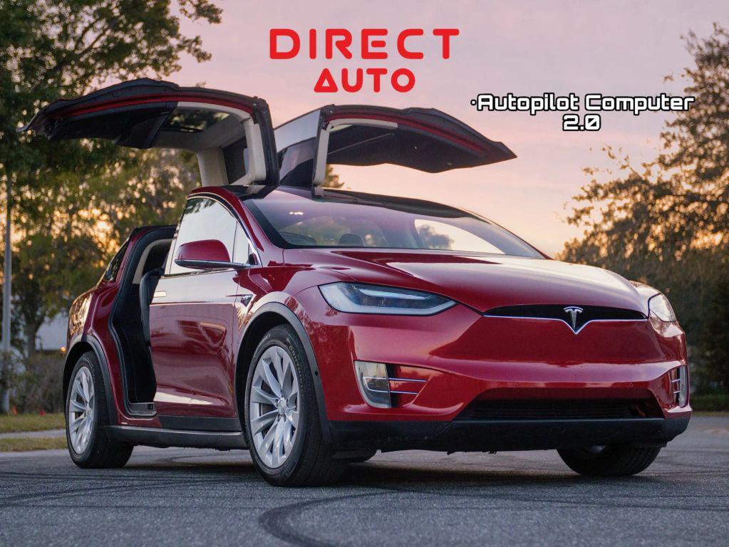used 2017 Tesla Model X car, priced at $20,192