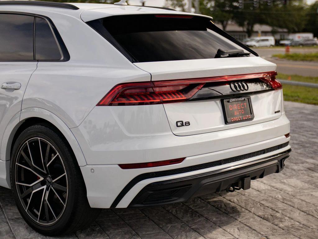used 2020 Audi Q8 car, priced at $33,192