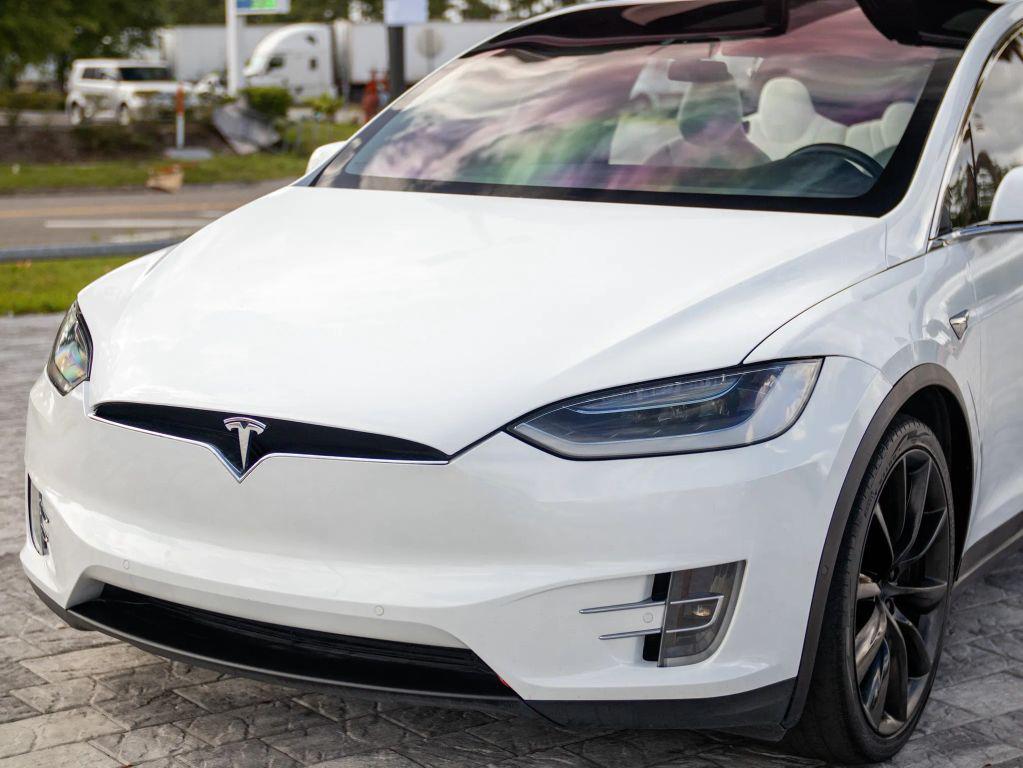 used 2018 Tesla Model X car, priced at $26,192