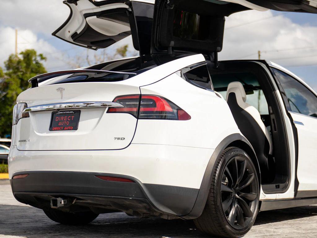 used 2018 Tesla Model X car, priced at $26,192