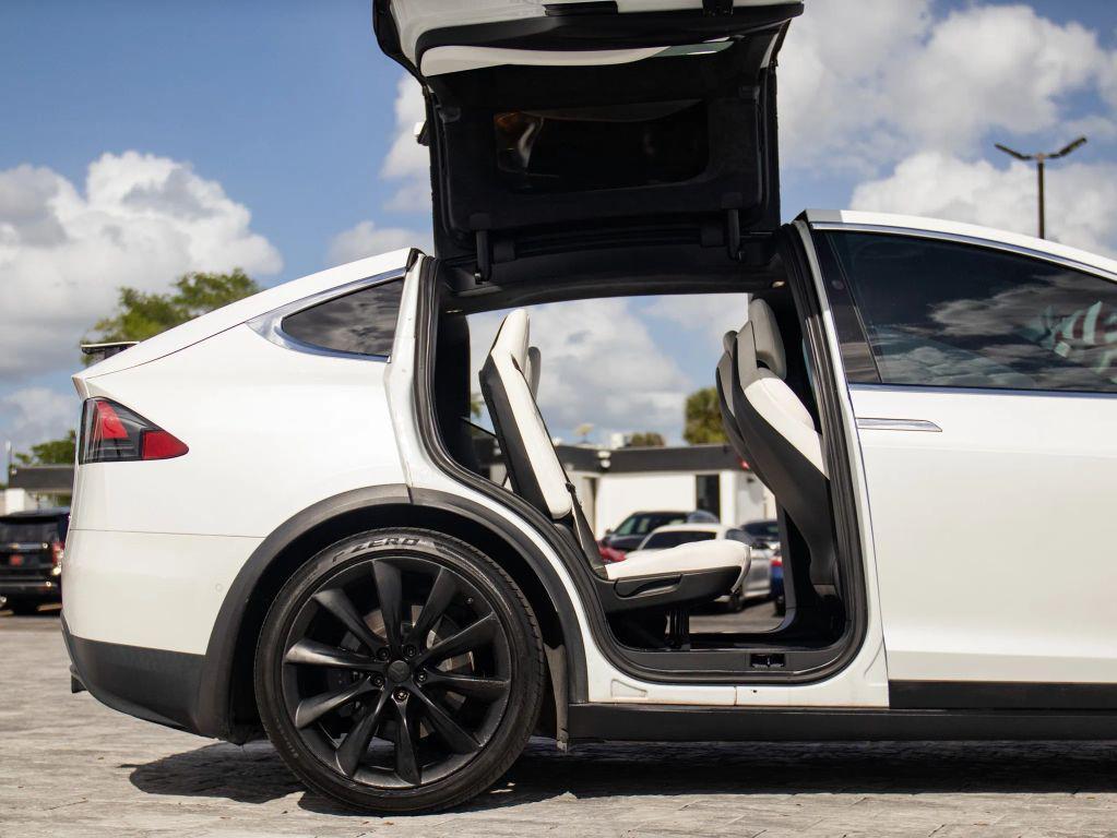 used 2018 Tesla Model X car, priced at $26,192