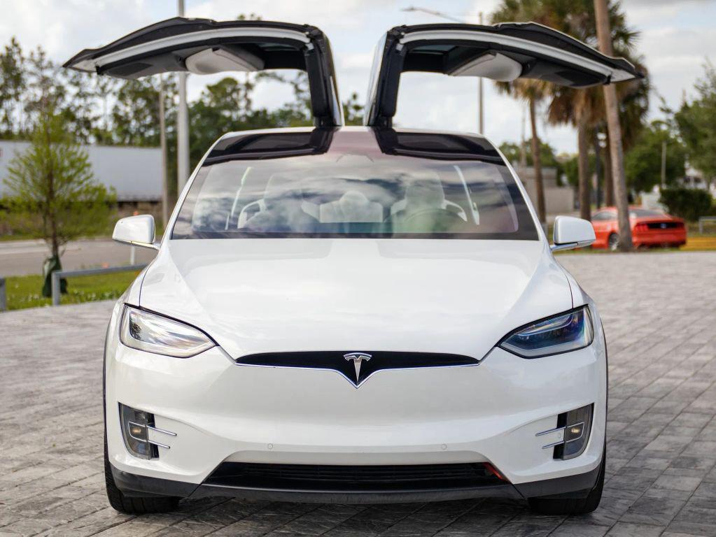 used 2018 Tesla Model X car, priced at $26,192
