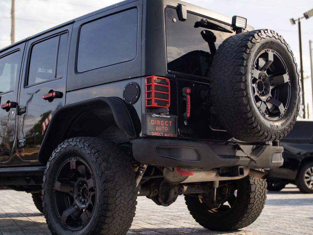 used 2015 Jeep Wrangler Unlimited car, priced at $19,192