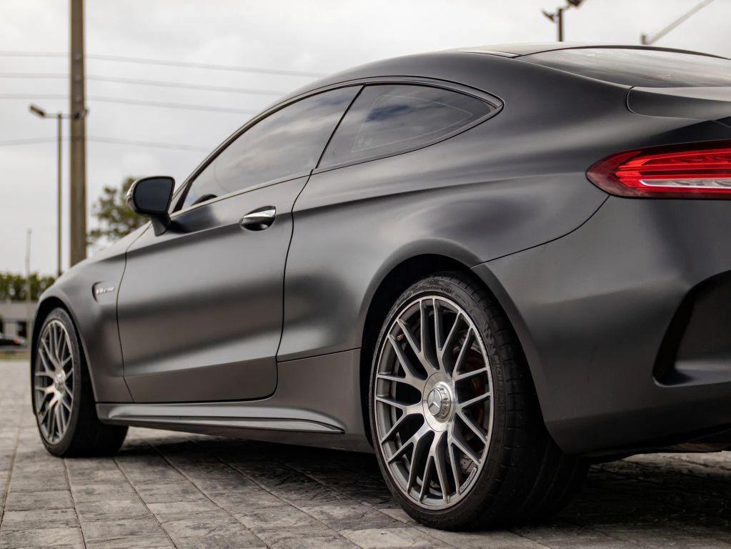 used 2019 Mercedes-Benz AMG C 63 car, priced at $45,192
