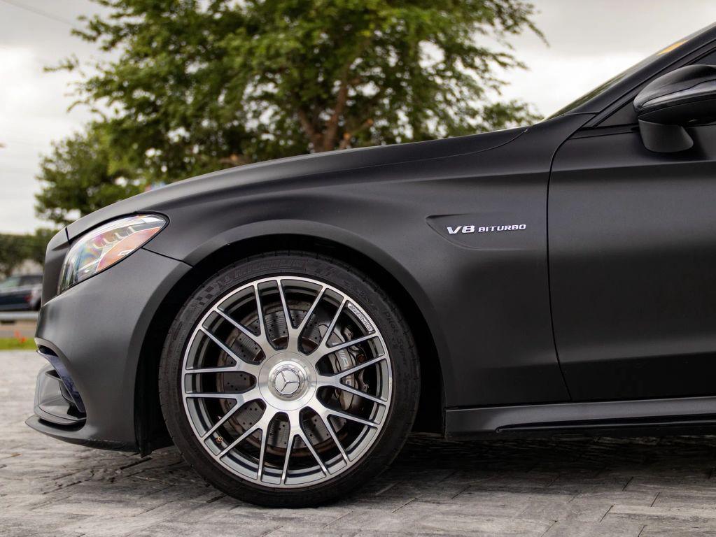 used 2019 Mercedes-Benz AMG C 63 car, priced at $45,192