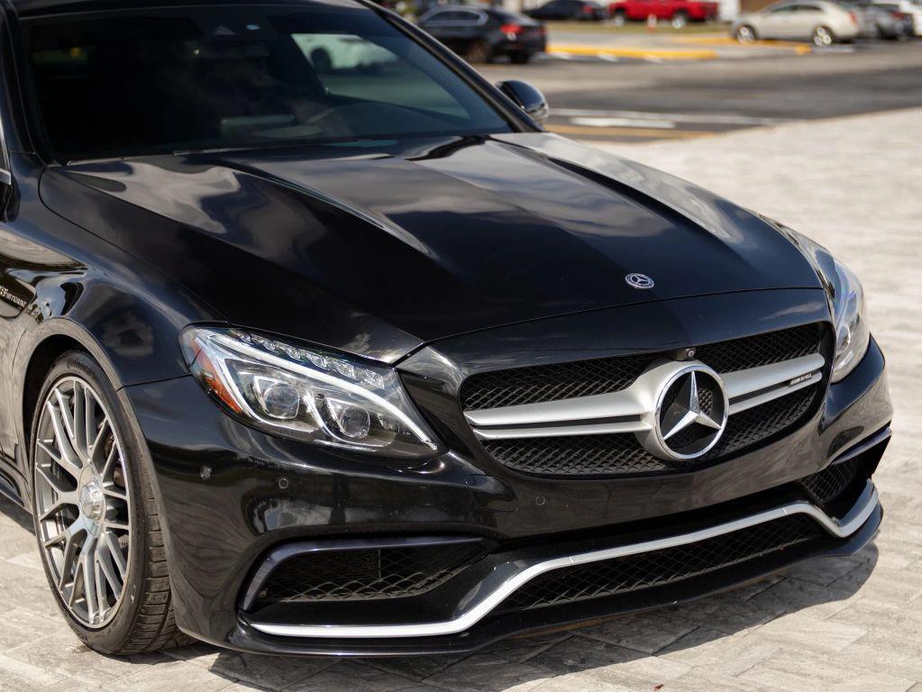 used 2018 Mercedes-Benz AMG C 63 car, priced at $43,192