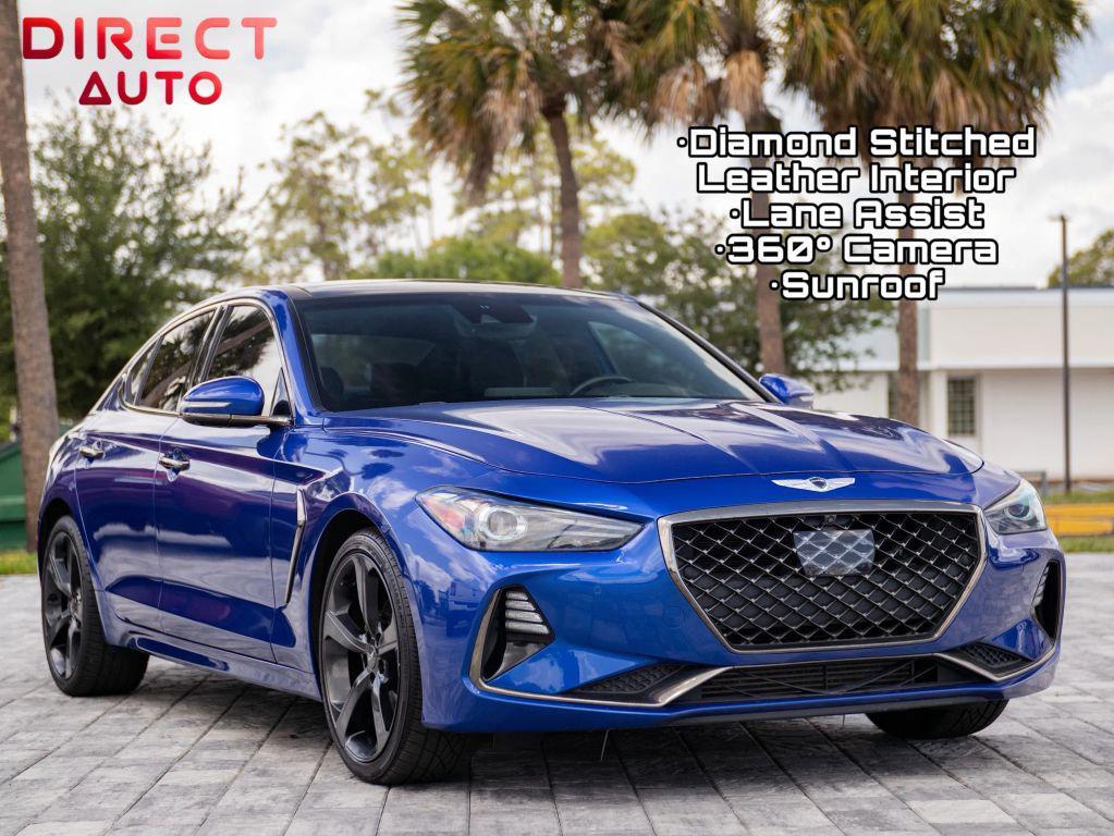 used 2019 Genesis G70 car, priced at $18,192