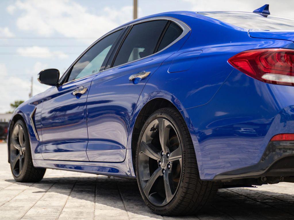 used 2019 Genesis G70 car, priced at $18,192