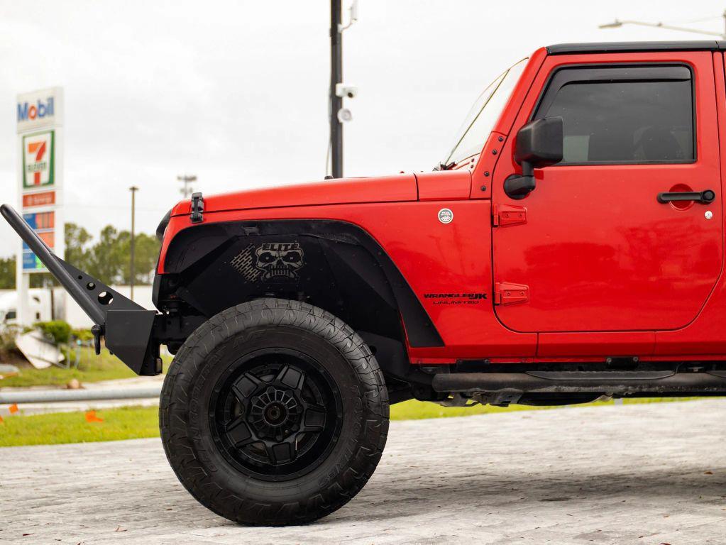 used 2018 Jeep Wrangler JK Unlimited car, priced at $21,892